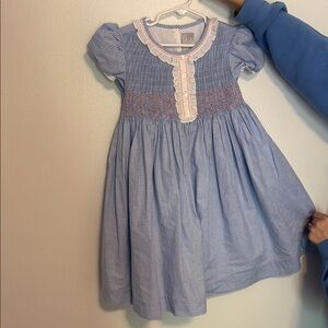 Pepa London Blue and Pink Kids Dress